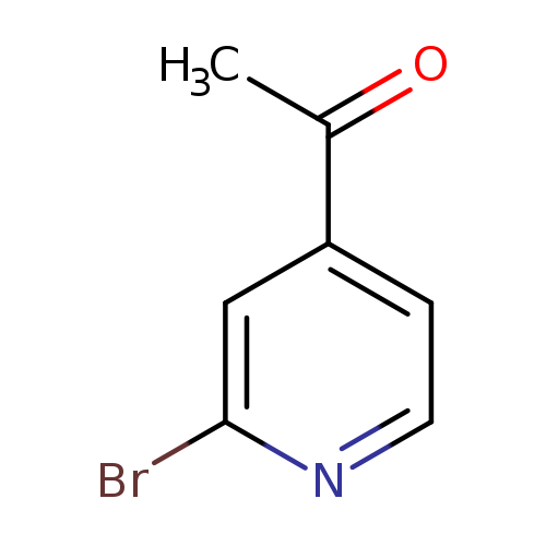 Brc1nccc(c1)C(=O)C