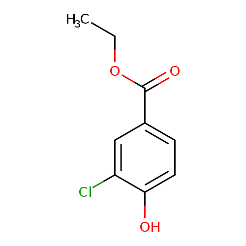 CCOC(=O)c1ccc(c(c1)Cl)O