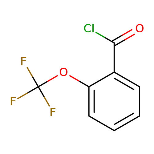 ClC(=O)c1ccccc1OC(F)(F)F