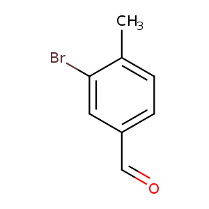O=Cc1ccc(c(c1)Br)C