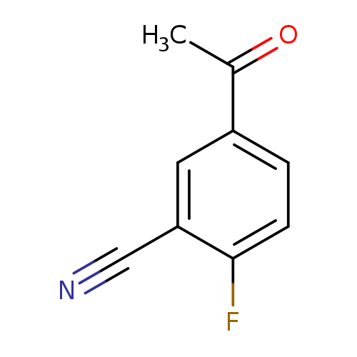 N#Cc1cc(ccc1F)C(=O)C