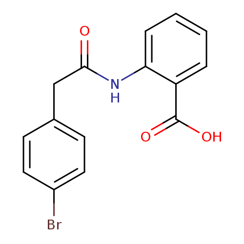 O=C(Nc1ccccc1C(=O)O)Cc1ccc(cc1)Br
