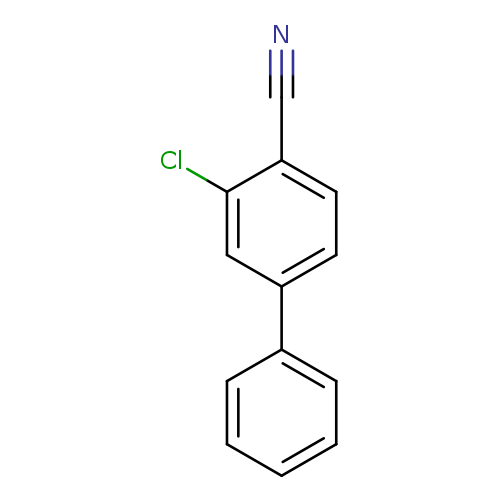 N#Cc1ccc(cc1Cl)c1ccccc1