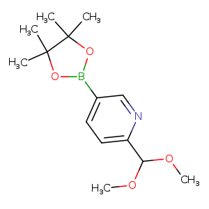 COC(c1ccc(cn1)B1OC(C(O1)(C)C)(C)C)OC