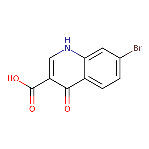Brc1ccc2c(c1)[nH]cc(c2=O)C(=O)O