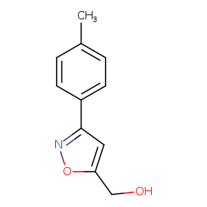 OCc1onc(c1)c1ccc(cc1)C
