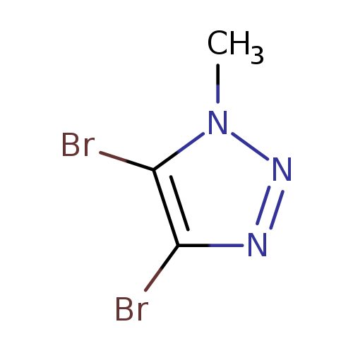 Cn1nnc(c1Br)Br