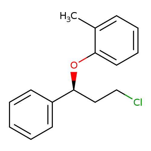 ClCC[C@@H](c1ccccc1)Oc1ccccc1C