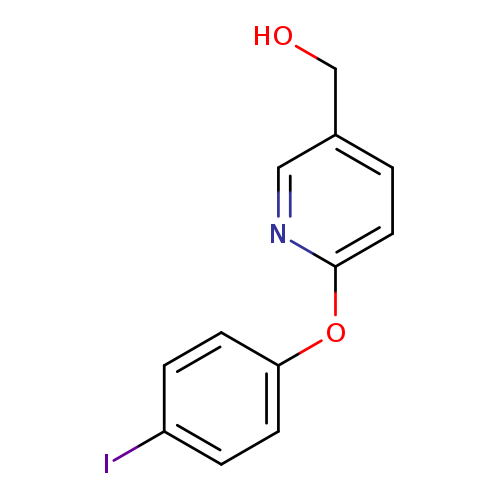 OCc1ccc(nc1)Oc1ccc(cc1)I