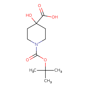 O=C(N1CCC(CC1)(O)C(=O)O)OC(C)(C)C
