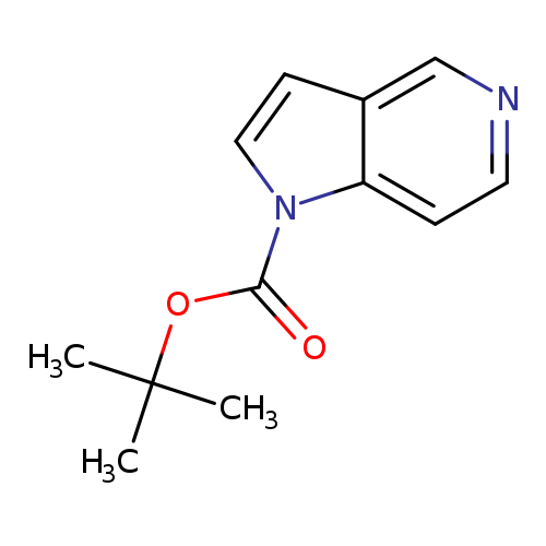 O=C(n1ccc2c1ccnc2)OC(C)(C)C