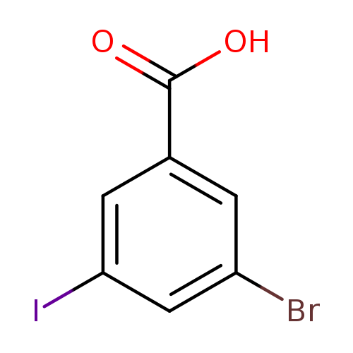 Brc1cc(I)cc(c1)C(=O)O