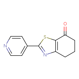 O=C1CCCc2c1sc(n2)c1ccncc1