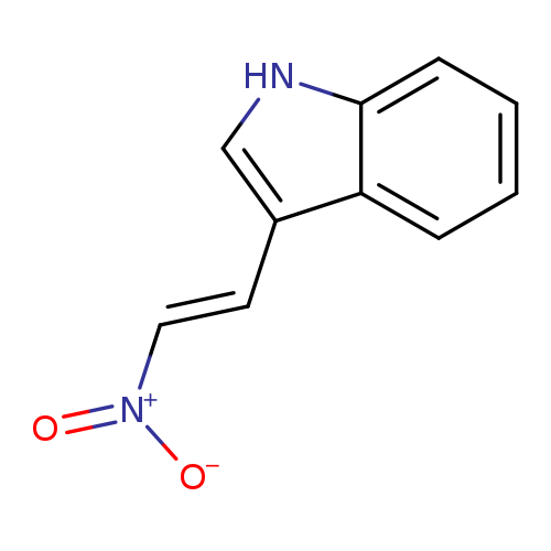 [O-][N+](=O)/C=C/c1c[nH]c2c1cccc2