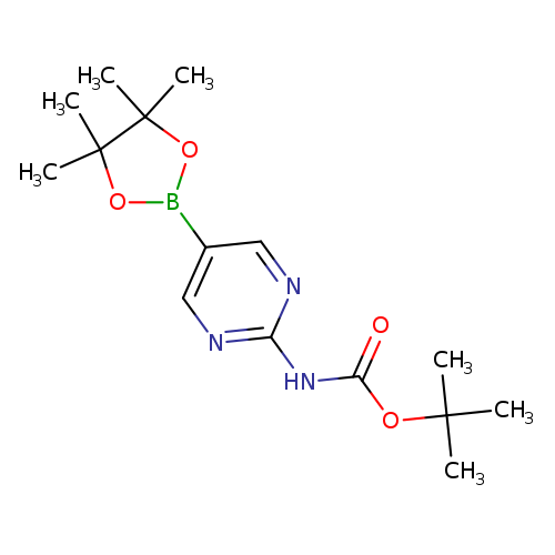 O=C(OC(C)(C)C)Nc1ncc(cn1)B1OC(C(O1)(C)C)(C)C