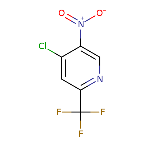 [O-][N+](=O)c1cnc(cc1Cl)C(F)(F)F