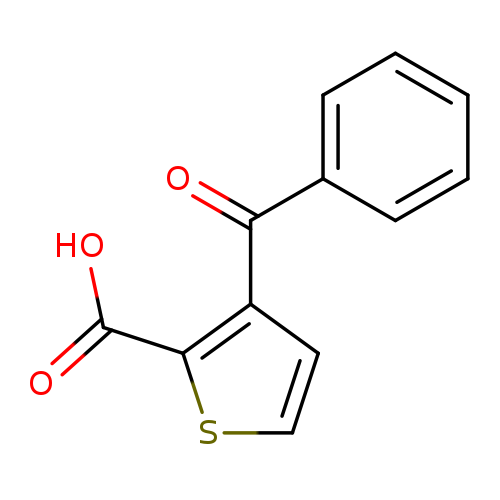OC(=O)c1sccc1C(=O)c1ccccc1