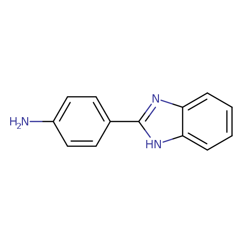 Nc1ccc(cc1)c1nc2c([nH]1)cccc2