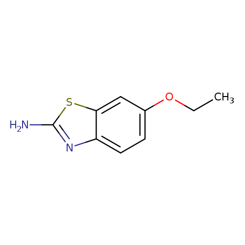 CCOc1ccc2c(c1)sc(n2)N