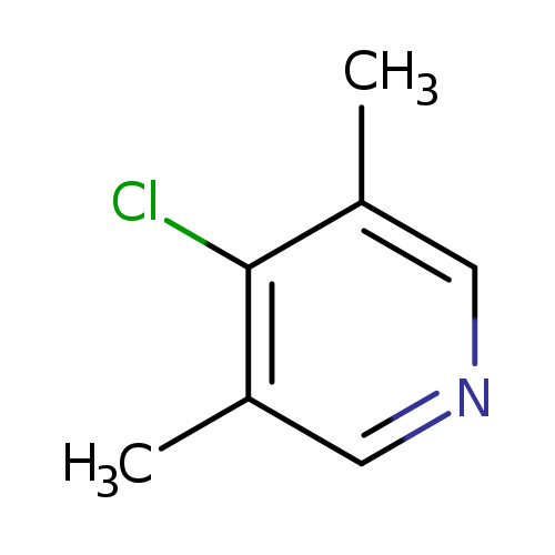 Cc1cncc(c1Cl)C