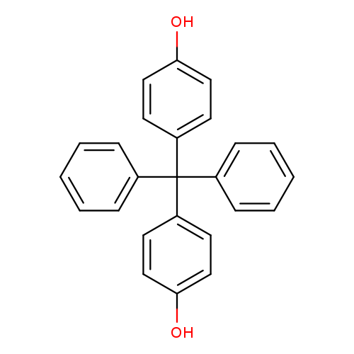 Oc1ccc(cc1)C(c1ccc(cc1)O)(c1ccccc1)c1ccccc1