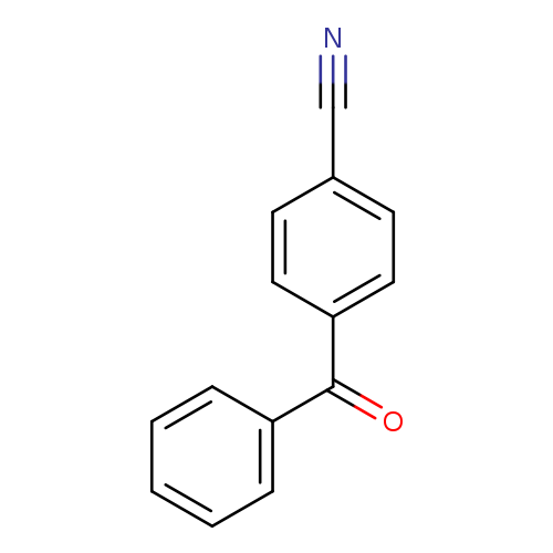 N#Cc1ccc(cc1)C(=O)c1ccccc1