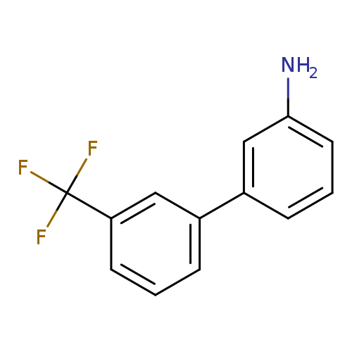 Nc1cccc(c1)c1cccc(c1)C(F)(F)F