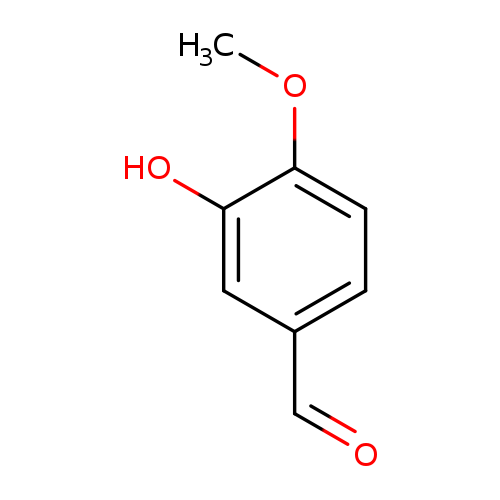 O=Cc1ccc(c(c1)O)OC