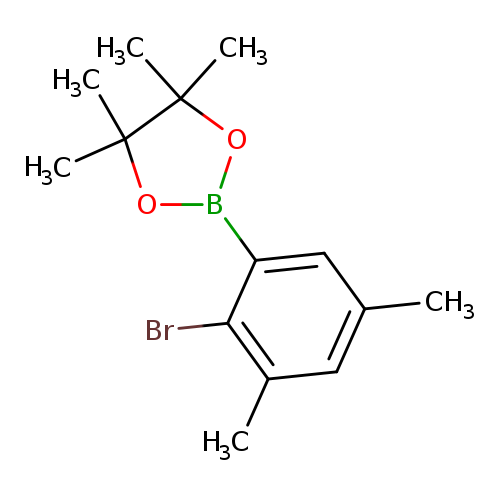 Cc1cc(C)c(c(c1)B1OC(C(O1)(C)C)(C)C)Br