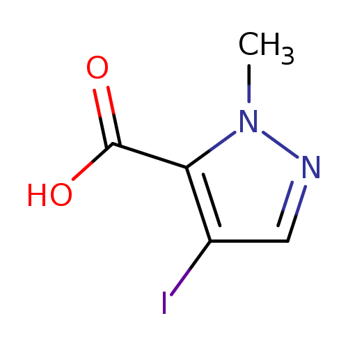 Cn1ncc(c1C(=O)O)I