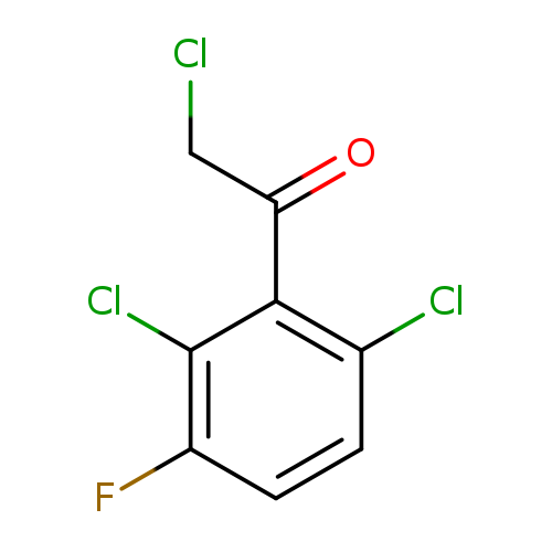 ClCC(=O)c1c(Cl)ccc(c1Cl)F