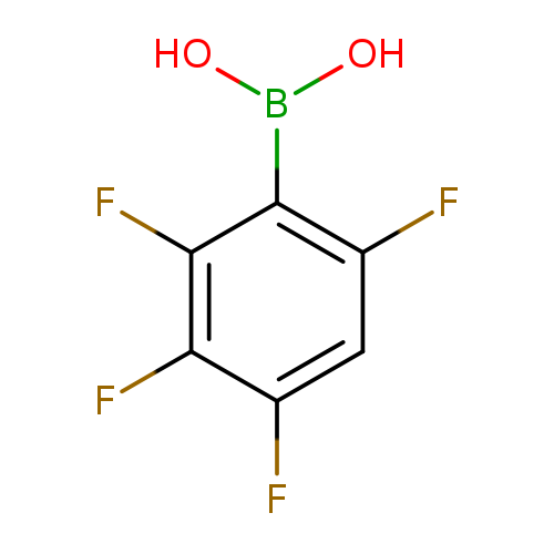 OB(c1c(F)cc(c(c1F)F)F)O