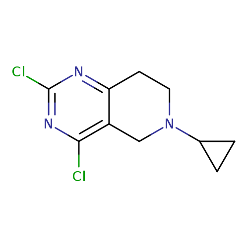 Clc1nc(Cl)c2c(n1)CCN(C2)C1CC1