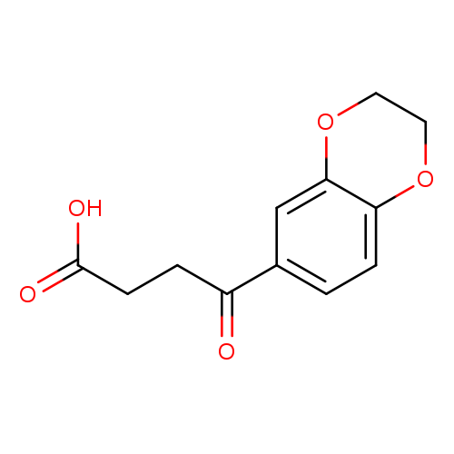 OC(=O)CCC(=O)c1ccc2c(c1)OCCO2