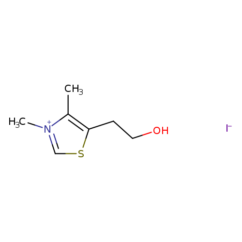 Cc1c(CCO)sc[n+]1C.[I-]