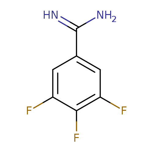 NC(=N)c1cc(F)c(c(c1)F)F
