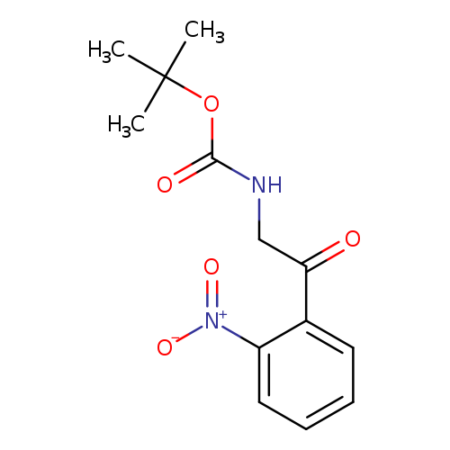 O=C(OC(C)(C)C)NCC(=O)c1ccccc1[N+](=O)[O-]