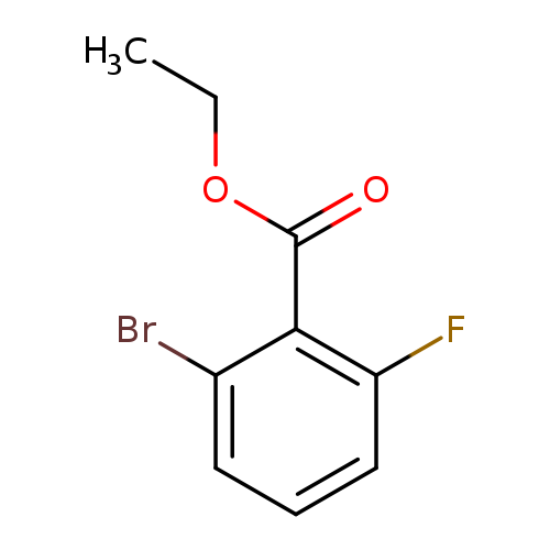 CCOC(=O)c1c(F)cccc1Br