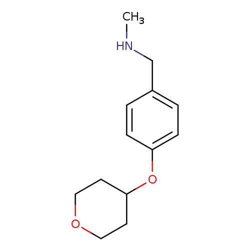 CNCc1ccc(cc1)OC1CCOCC1