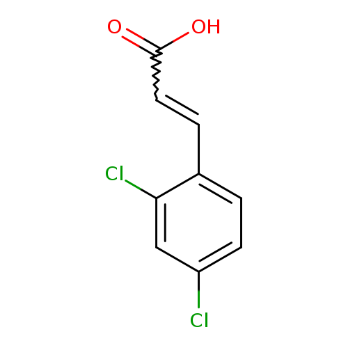 OC(=O)C=Cc1ccc(cc1Cl)Cl