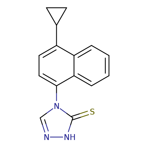 S=c1[nH]ncn1c1ccc(c2c1cccc2)C1CC1