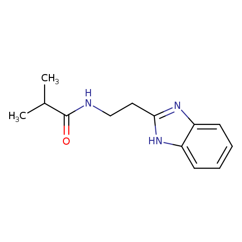 O=C(C(C)C)NCCc1nc2c([nH]1)cccc2