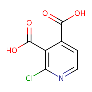 OC(=O)c1c(Cl)nccc1C(=O)O