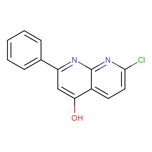 Clc1ccc2c(n1)nc(cc2O)c1ccccc1