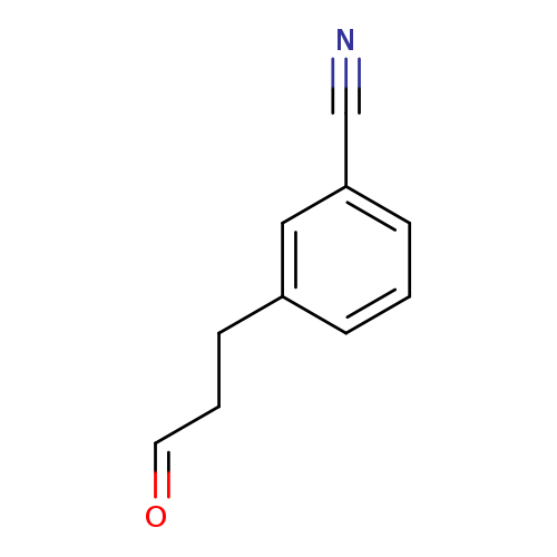 O=CCCc1cccc(c1)C#N