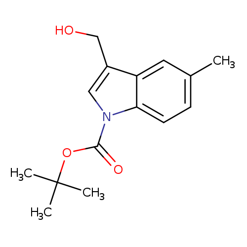 OCc1cn(c2c1cc(C)cc2)C(=O)OC(C)(C)C