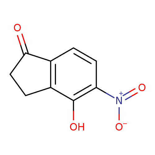 O=C1CCc2c1ccc(c2O)[N+](=O)[O-]