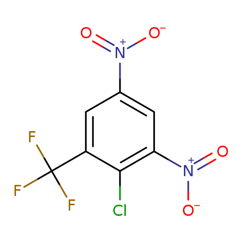 O=N(=O)c1cc(N(=O)=O)c(c(c1)C(F)(F)F)Cl