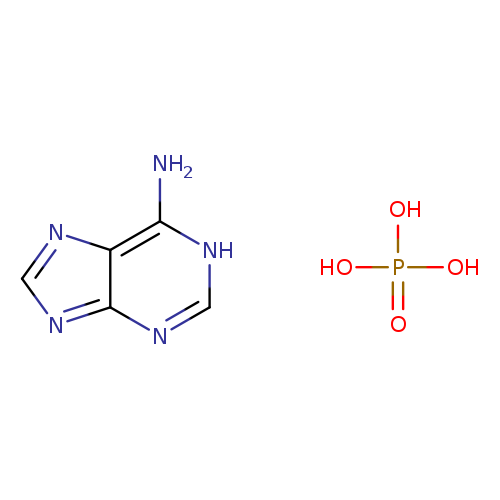 OP(=O)(O)O.Nc1[nH]cnc2c1ncn2