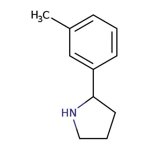 Cc1cccc(c1)C1CCCN1